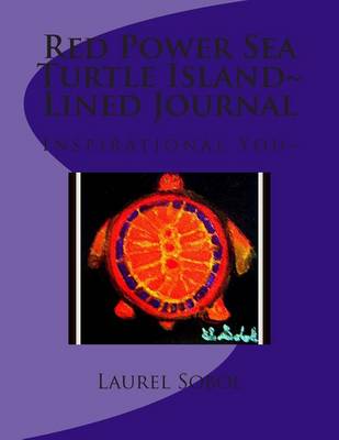 Book cover for Red Power Sea Turtle Island Lined Journal