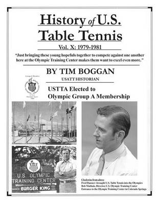 Cover of History of U.S. Table Tennis Volume 10