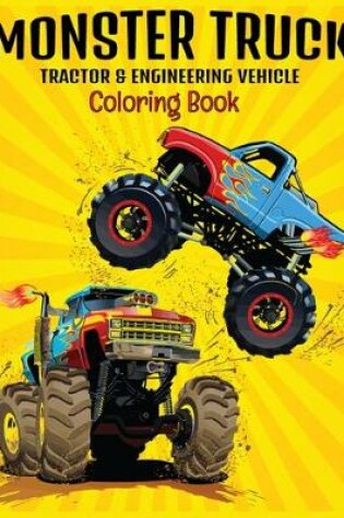 Cover of Monsters Truck Coloring Book