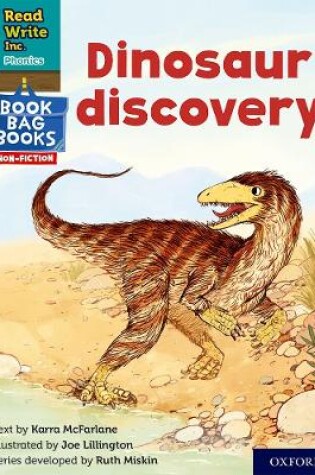 Cover of Read Write Inc. Phonics: Dinosaur discovery (Grey Set 7 NF Book Bag Book 12)