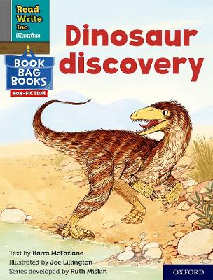 Book cover for Read Write Inc. Phonics: Dinosaur discovery (Grey Set 7 NF Book Bag Book 12)