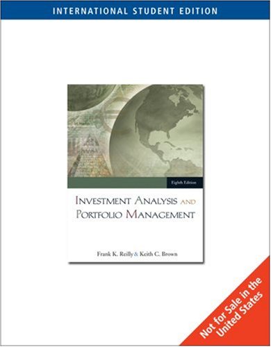 Cover of Investment Analysis and Portfolio Management