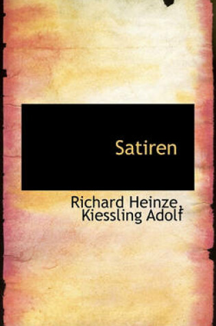 Cover of Satiren