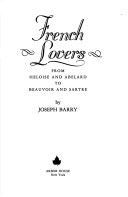 Book cover for French Lovers