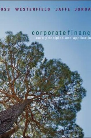 Cover of Corporate Finance: Core Principles and Applications + S&P card