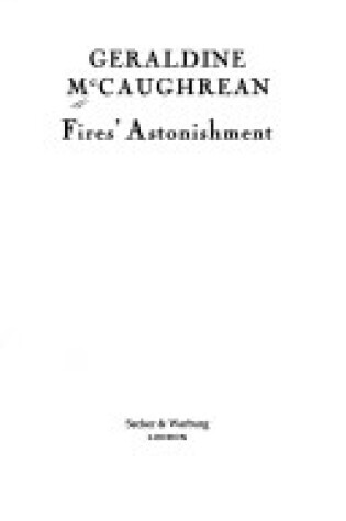 Cover of Fires' Astonishment