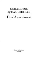 Book cover for Fires' Astonishment