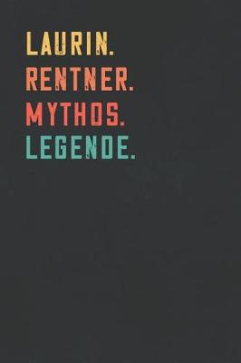 Book cover for Laurin. Rentner. Mythos. Legende.