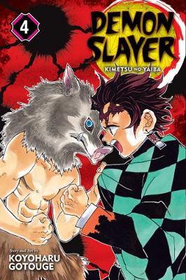 Cover of Demon Slayer: Kimetsu no Yaiba, Vol. 4