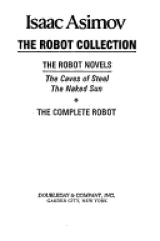 Cover of The Robot Collection