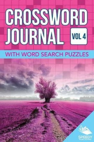 Cover of Crossword Journal Vol 4 with Word Search Puzzles