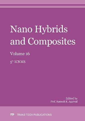 Cover of Nano Hybrids and Composites Vol. 16