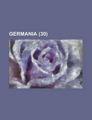 Book cover for Germania (30 )