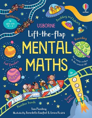 Book cover for Lift-the-flap Mental Maths