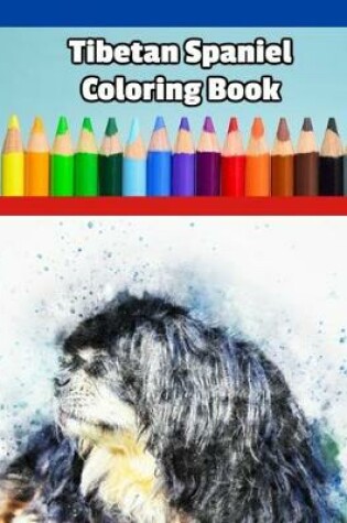 Cover of Tibetan Spaniel Coloring Book