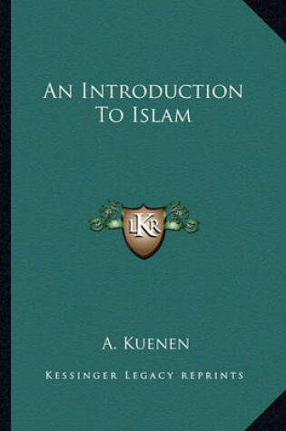 Cover of An Introduction to Islam