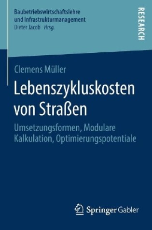 Cover of Lebenszykluskosten Von Strassen