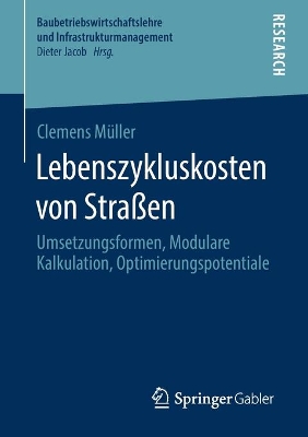 Cover of Lebenszykluskosten Von Strassen