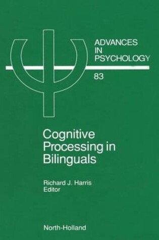 Cover of Cognitive Processing in Bilinguals