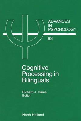 Book cover for Cognitive Processing in Bilinguals