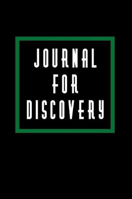 Book cover for Journal For Discovery