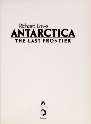 Book cover for Antarctica