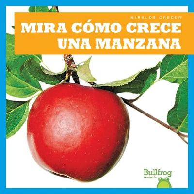 Book cover for Mira Cómo Crece Una Manzana (Watch an Apple Grow)