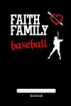 Book cover for Faith Family Baseball