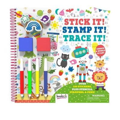 Book cover for Stick It! Stamp It! Trace It!