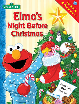 Book cover for Elmo's Night Before Christmas