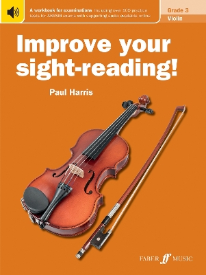 Book cover for Improve your sight-reading! Violin Grade 3