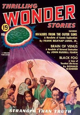 Book cover for Thrilling Wonder Stories February 1937