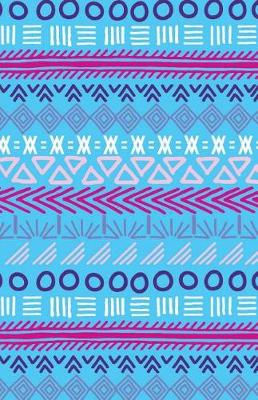 Book cover for Bullet Journal Tribal Art Pattern Blue