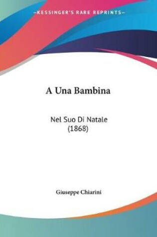 Cover of A Una Bambina