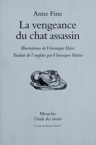 Cover of La Vengeance Du Chat Assassin
