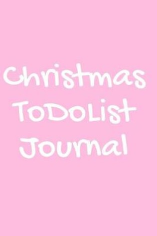 Cover of Christmas ToDoList Journal