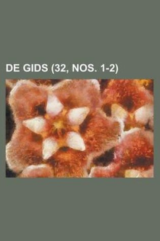 Cover of de Gids (32, Nos. 1-2)