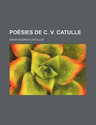 Book cover for Poesies de C. V. Catulle