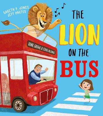 Book cover for The Lion on the Bus