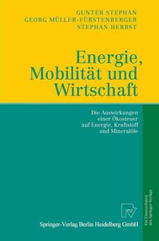 Cover of Energie, Mobilität und Wirtschaft