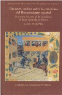 Cover of Un Texto inedito sobre la caballeria del Renacimiento espanol