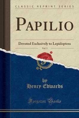 Book cover for Papilio, Vol. 3