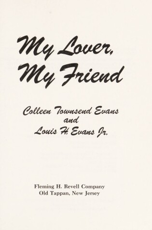 Cover of My Lover, My Friend