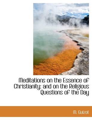 Book cover for Meditations on the Essence of Christianity