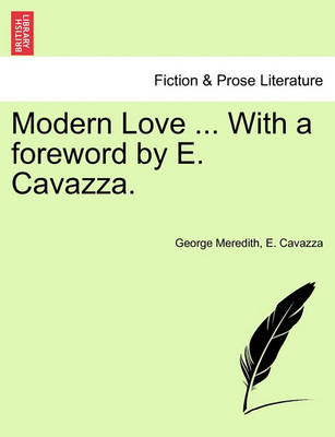 Book cover for Modern Love ... with a Foreword by E. Cavazza.