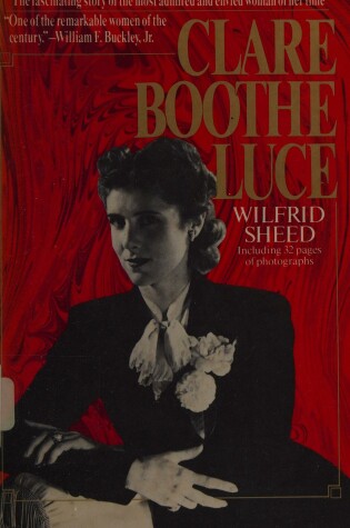 Cover of Clare Boothe Luce Tr