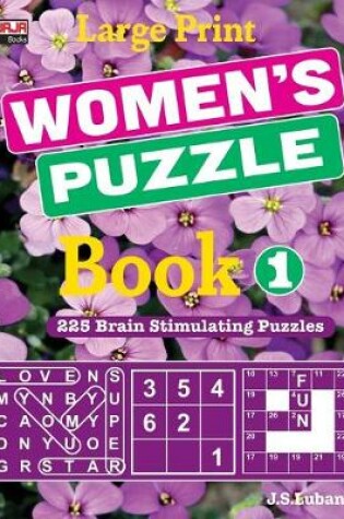 Cover of Large Print WOMEN'S PUZZLE Book 1