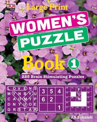 Cover of Large Print WOMEN'S PUZZLE Book 1