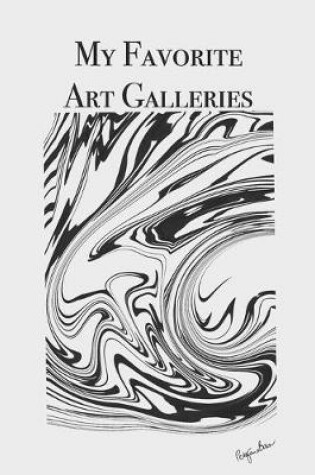 Cover of My Favorite Art Galleries Journal