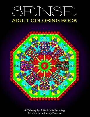 Book cover for SENSE ADULT COLORING BOOK - Vol.3